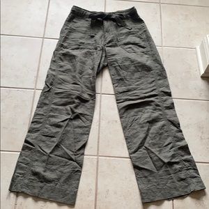 Wide Leg Tie-Belt Trouser by Gap